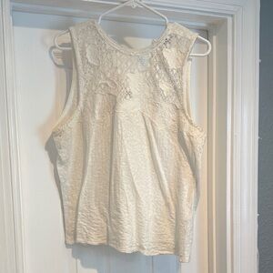 Lucky Brand Tank Top - Cream